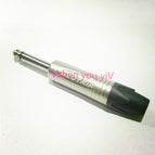 10pcs  for NEUTRIK NP2X/NP2X-B PLUG Mono Professional 2 Pole 6.35 mm 6.5mm Stereo Jack Plug Neutrik 6.35mm jack