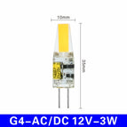 10pcs/lot LED G4 G9 E14 3W 6W Light Bulb AC/DC 12V 220V LED Lamp COB Spotlight Chandelier Lighting Replace 30W 60W Halogen Lamps