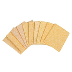 10pcs/lot Solder Iron Tip Cleaning Absorbability Sponge Cleaner Yellow Home Cleaning Sponge Kitchen Cleaning Accessories