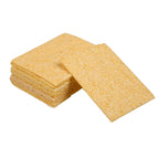 10pcs/lot Solder Iron Tip Cleaning Absorbability Sponge Cleaner Yellow Home Cleaning Sponge Kitchen Cleaning Accessories