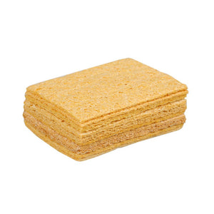 10pcs/lot Solder Iron Tip Cleaning Absorbability Sponge Cleaner Yellow Home Cleaning Sponge Kitchen Cleaning Accessories