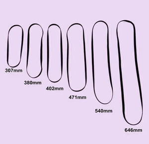 10pcs/lot Wholesale Turntable Belt High End Rubber LongPlayer Phonograph Belt For LP Replace Plattenspieler Belt