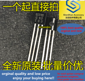 10pcs only orginal new BSS110 SS110 TO-92 field effect tube straight plug transistor