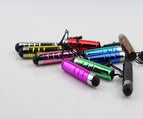 Bullet Condenser Pen for Apple Samsung capacitive screen universal phone handwritten stylus(100PCS)