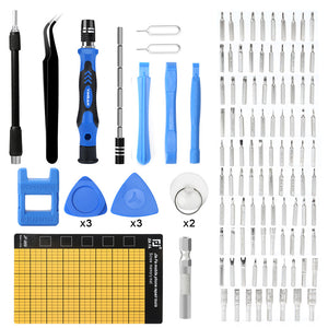 115 In 1 Screwdriver Set Screw Driver Bit Set Multifunction Precision Mobile Phone Repair Device Hand Tools Torx Hex Repair Tool