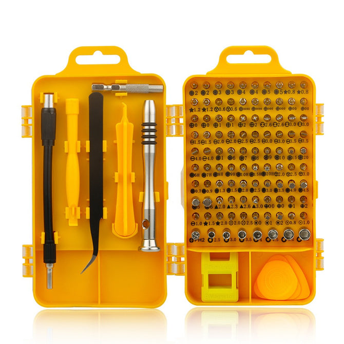 115 In 1 Screwdriver Set Screw Driver Bit Set Multifunction Precision Mobile Phone Repair Device Hand Tools Torx Hex Repair Tool