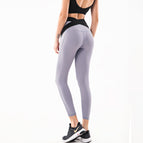 women's New fitness pants high waist yoga tights running pants  y26k6625