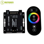 12-24V 18A RF Remote Wireless Touch Pad Panel RGB LED Controller controls for 5050 3528 RGB Light RGB Controller