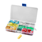 120PCS Car Auto Assortment Blade Fuse Tablets Replacement Kit Aluminum Material Small Size 5A/10A/15A/20A/25A/30