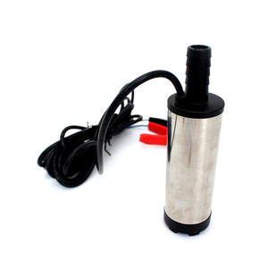12V 24V DC electric submersible pump for pumping diesel oil water ,Stainless steel shell,12L/min,fuel transfer pump 12 V volt