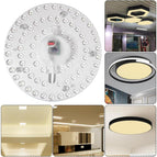 12W 24W 36W LED Ring PANEL Circle Light AC220V-240V LED square Ceiling board the circular lamp board for Bedroom Kitchen Home