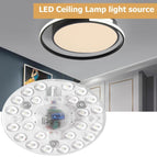 12W 24W 36W LED Ring PANEL Circle Light AC220V-240V LED square Ceiling board the circular lamp board for Bedroom Kitchen Home