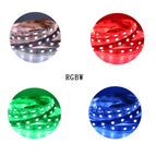 12mm PCB 5M 4in1 5in1 RGB+CCT LED Strip 5050 60leds/m 5 Colors in 1 chip CW+RGB+WW RGBW RGBWW flexible Led Tape Light 12V 24V