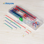 140Pcs/lot U Shape Shield Solderless Breadboard Jumper Cable Wires Kit For Arduino PCB Bread Board Best Quality