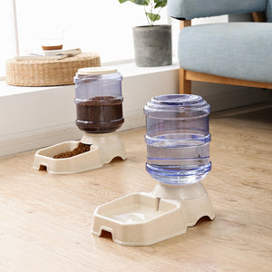 Aspet Plastic Pet Feeder Auto Feeder Water dispenser Cat and Dog Pet Bowl 3.8L