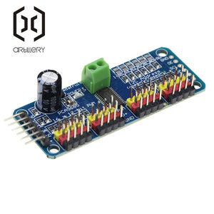 16 Channel 12-Bit PWM/Servo Driver-I2C Interface PCA9685 Module for Raspberry Pi Shield Module Servo Shield for arduino DIY KIT