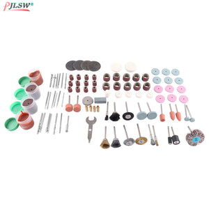 160pcs/Set Electric Grinder Rotary Tool Accessory Bit Set For Dremel Grinding Sanding Polishing Disc Wheel Tip Cutter Drill Disc