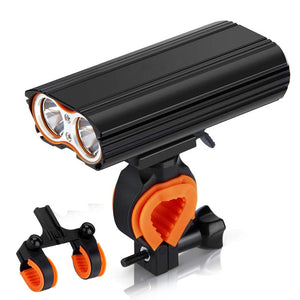 ZHISHUNJIA LR-Y2 1400lm 4-Mode LED Flashlight Headlamp USB Rechargeable Bicycle Lamp