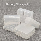 18650 20700 21700 26650 Batterij Storage Box Hard Case Houder 4AA 4AAA Oplaadbare Batterij Power Bank Plastic Case Transparant wholesale bulk price
