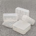 18650 20700 21700 26650 Batterij Storage Box Hard Case Houder 4AA 4AAA Oplaadbare Batterij Power Bank Plastic Case Transparant wholesale bulk price