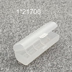 18650 20700 21700 26650 Batterij Storage Box Hard Case Houder 4AA 4AAA Oplaadbare Batterij Power Bank Plastic Case Transparant wholesale bulk price