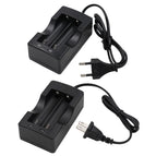 18650 Charger AC 110V 220V Dual For 18650 Battery 3.7V Rechargeable Li-Ion Battery Charger EU/US Plug