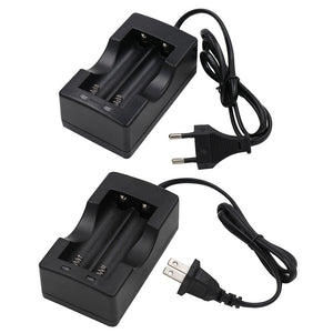 18650 Charger AC 110V 220V Dual For 18650 Battery 3.7V Rechargeable Li-Ion Battery Charger EU/US Plug