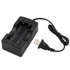 18650 Charger AC 110V 220V Dual For 18650 Battery 3.7V Rechargeable Li-Ion Battery Charger EU/US Plug