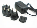 100pcs/lot NH090100 Intelligent NI-MH battery Adapter for 2.4-7.2V1A Ni-MH / NiCd Battery Charger Pack(6 Plug) free shipping  - Black