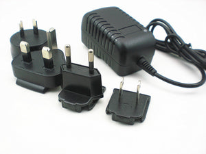 100pcs/lot NH090100 Intelligent NI-MH battery Adapter for 2.4-7.2V1A Ni-MH / NiCd Battery Charger Pack(6 Plug) free shipping  - Black