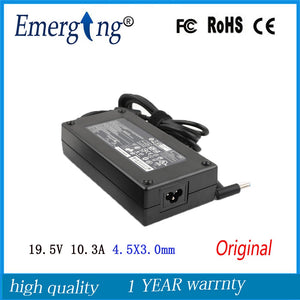 19.5V 10.3A 200W 4.5X3.0mm Original AC Laptop Adapter For HP Game laptop