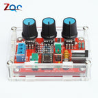 1HZ-1MHZ XR2206 Function Signal Generator DIY Kit Sine/Triangle/Square Output Signal Generator Adjustable Frequency Amplitude