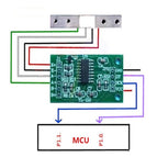1KG Digital Load Cell Weight Sensor + HX711 Weighing Sensors Ad Module for Arduino 1kg 5kg 10kg 20kg