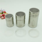 1PC Chocolate Shaker Stainless Steel Flour Salt Sifter Icing Sugar Dredger Cocoa Chocolate Powder Shaker size S L M