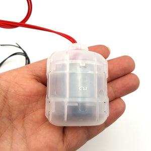 1PC R260 DC 3V or 12V Vibrator Strong Vibrating Motor with Translucent Shell for DIY Massager Frog Feeding
