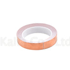 1PCS 20M 3mm 4mm 5mm 6mm 7mm 8mm 12mm Single Side Conductive Copper Foil Tape Strip Adhesive EMI Shielding Heat Resist Tape