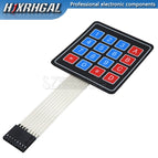 1PCS 4 12 16 20 Key Membrane Switch Keypad 1x4 4X4 3X4 4X5 Matrix Keyboard for arduino Diy Kit