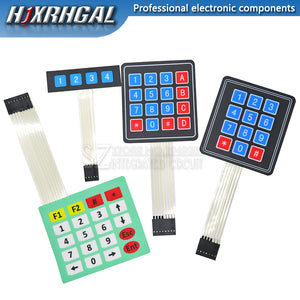 1PCS 4 12 16 20 Key Membrane Switch Keypad 1x4 4X4 3X4 4X5 Matrix Keyboard for arduino Diy Kit
