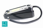 1PCS FS-1 18cm Foot switch Foot shoe switch Since the reset pedal switch controller molded case AC 220V 10A 1 NO 1 NC