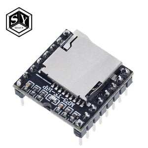 1PCS Great IT TF Card U Disk Mini MP3 DF Player Audio Voice Module Board For Arduino DFPlay Wholesale Player