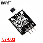 1PCS KY-003/004/006/008/016/018/022/023/024/037/040 DIY Hall/Button/Switch/Sensor Module for Arduino KY-004 KY-006 KY-008 KY-016