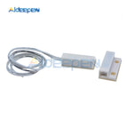 1Pair MC-38 MC38 Wired Door Window Sensor N/O Switch Magnetic Alarm 330MM Length 100V DC Normally-Closed NC For Home Safe