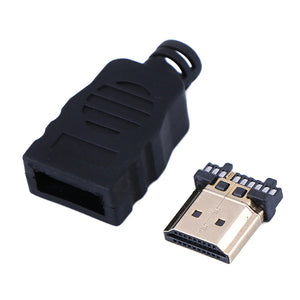 1Pc HDMI-compatible Male Connector Transfer Terminals With Box
