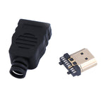 1Pc HDMI-compatible Male Connector Transfer Terminals With Box
