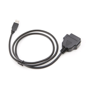 1Pcs Nieuwe 16Pin OBD2 Te Usb-poort Charger Adapter Kabel Connector Diagnostic Tool Auto Accessoires wholesale bulk price