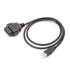 1Pcs Nieuwe 16Pin OBD2 Te Usb-poort Charger Adapter Kabel Connector Diagnostic Tool Auto Accessoires wholesale bulk price