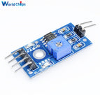 1Set Snow Raindrops Detection Sensor Module Rain Weather Humidity Module Temperature Rain Sensor For Arduino 3.3-5V DIY Kit