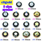 1W 2W 8R Acoustic Loudspeaker 8 Ohm 1W 2W Speaker Diameter 20 23 26 28 32 36 40 50 57 mm Round Speakers For Audio Diy Electronic