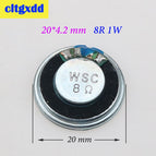 1W 2W 8R Acoustic Loudspeaker 8 Ohm 1W 2W Speaker Diameter 20 23 26 28 32 36 40 50 57 mm Round Speakers For Audio Diy Electronic