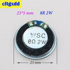 1W 2W 8R Acoustic Loudspeaker 8 Ohm 1W 2W Speaker Diameter 20 23 26 28 32 36 40 50 57 mm Round Speakers For Audio Diy Electronic
